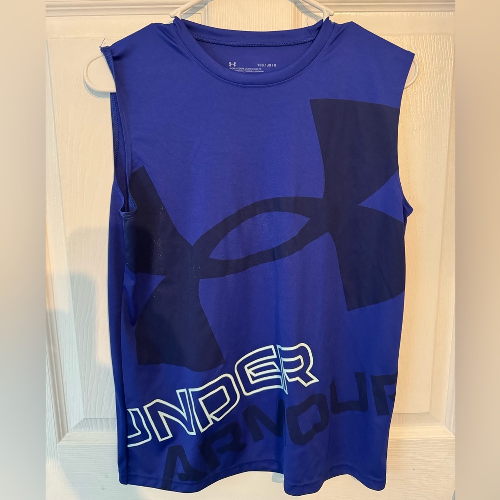 New Under Armour Sleeveless muscle performance tee - Youth Large